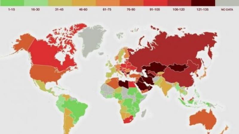 България сред най-отровните държави в света
