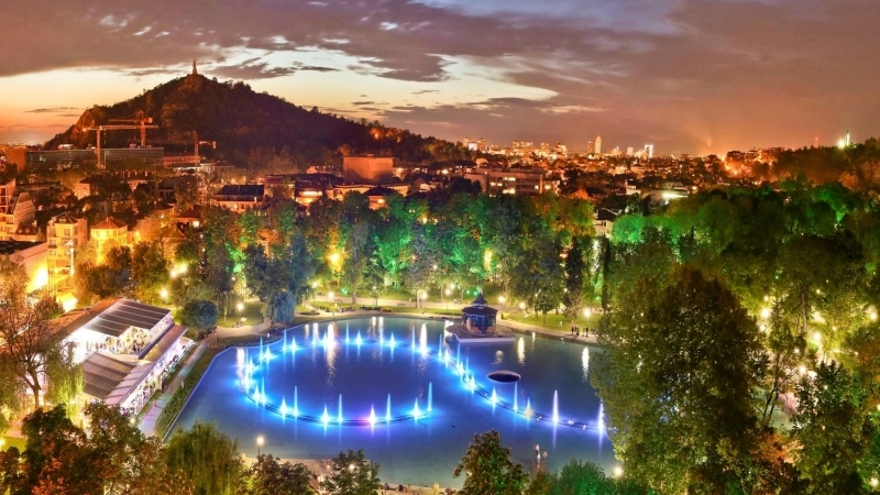 Пеещите фонтани на Пловдив се борят за първо място в голяма класация