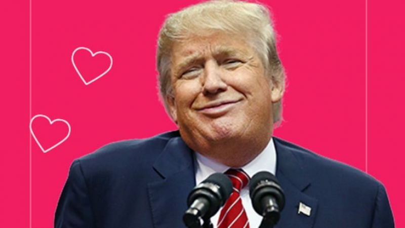 Последен писък на модата: Валентинки с послания в стил „Доналд Тръмп“ (СНИМКИ)