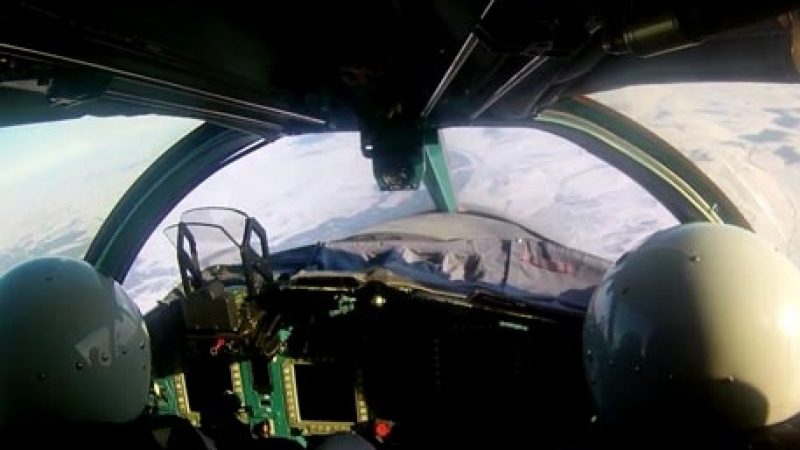Зрелищно! Руската армия показа снайперистката точност на Су-34 (ВИДЕО) 