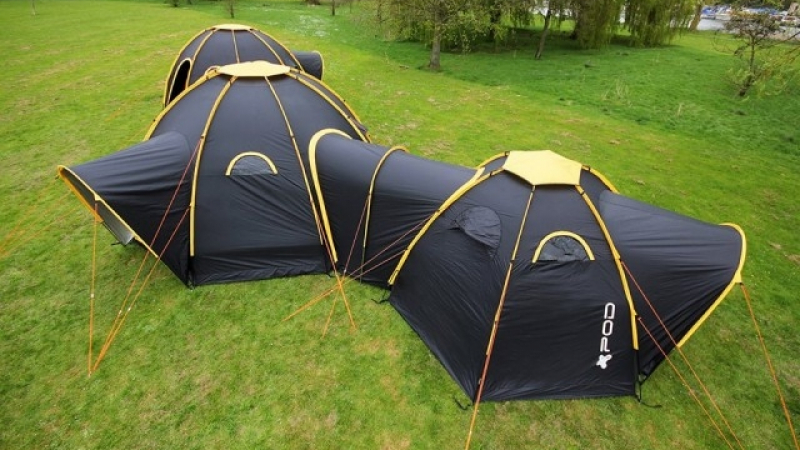С тези палатки ще превърнете къмпингуването в голямо парти (СНИМКИ)