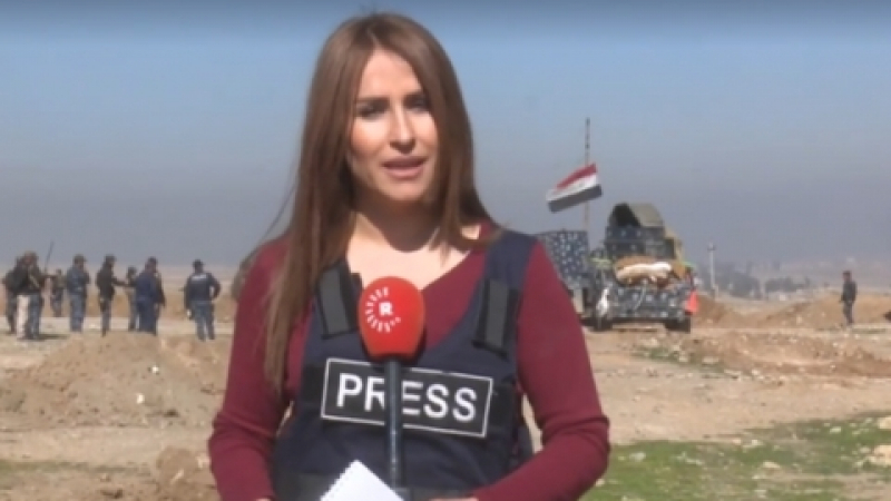 Убиха известна кюрдска репортерка докато е отразявала сраженията в Мосул