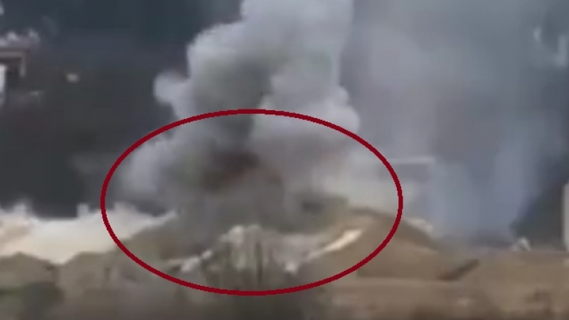 Зрелищно ВИДЕО: Танк Т-72 на сирийската армия издържа на пряко попадение от ПТУР 