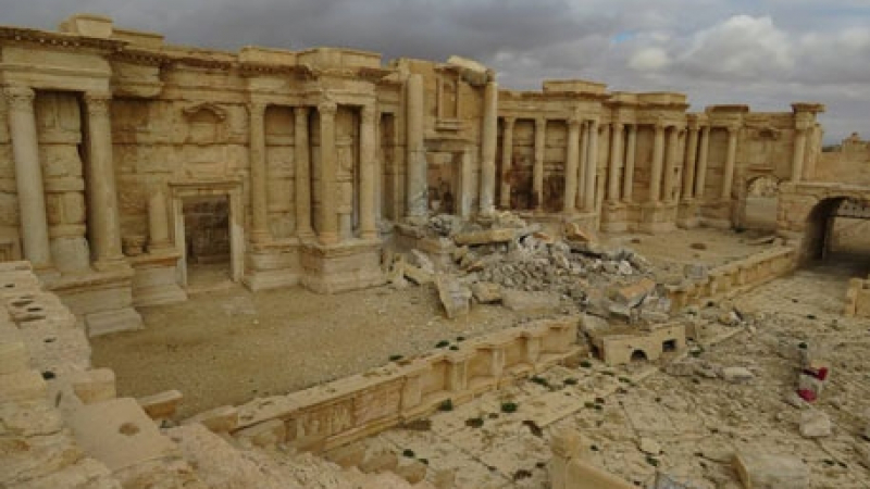 Първи СНИМКИ от освободената Палмира, вижте как ислямистите бягат (ВИДЕО)