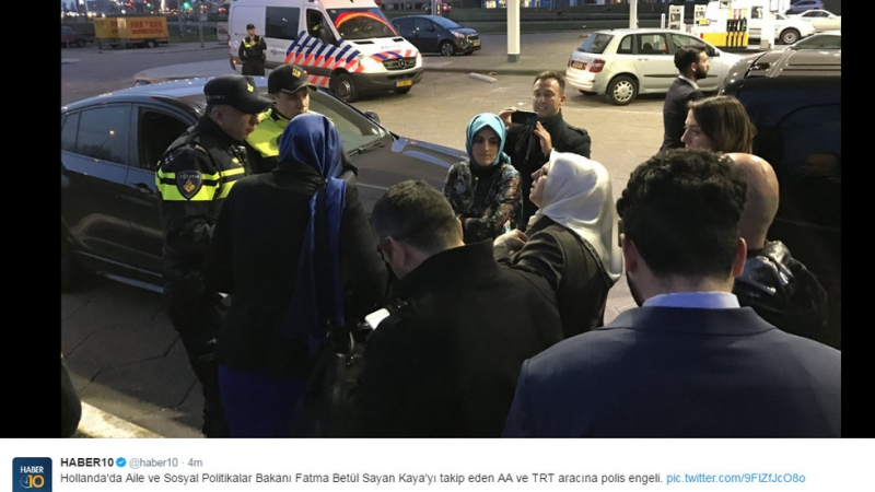 Скандалът ескалира! Холандската полиция задържа турската министърка
