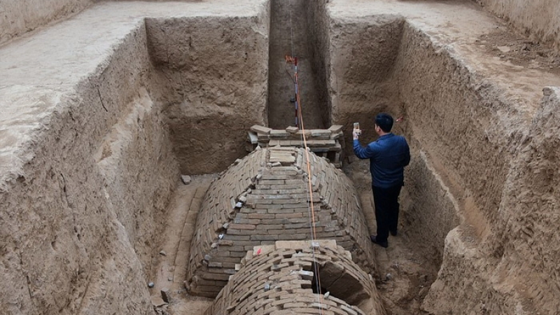 Китай шашна с необикновена находка: Откриха загадъчна пирамида! (ВИДЕО)