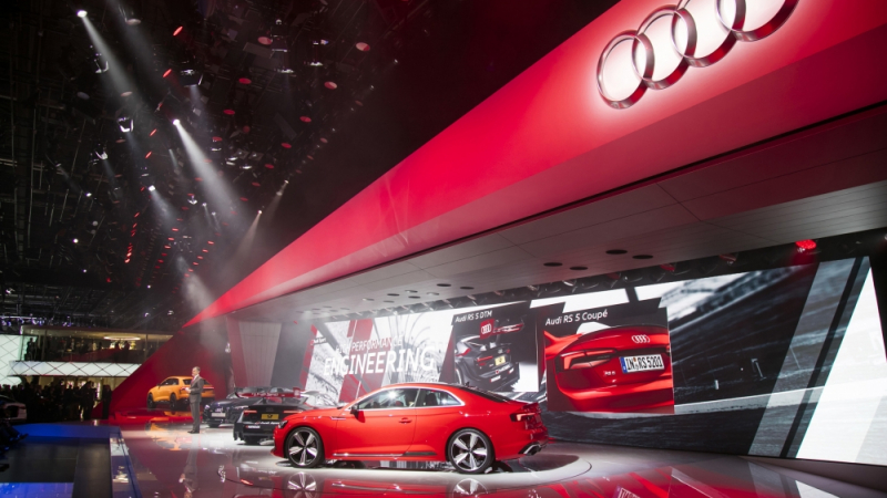 Audi извади спортна флотилия в Женева (СНИМКИ)
