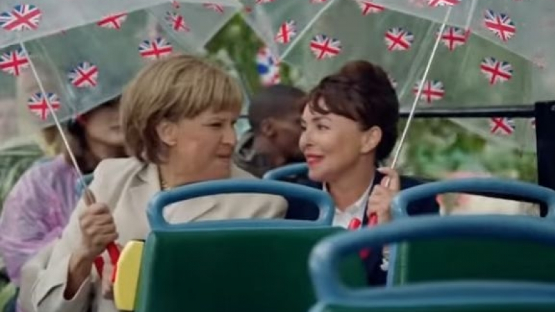 Уникален скеч направи за смях Меркел и политиката й към бежанците (ВИДЕО)