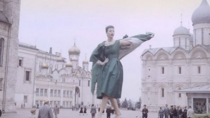 Назад във времето: Диор в Москва през 1959 г. в СНИМКИ и ВИДЕО