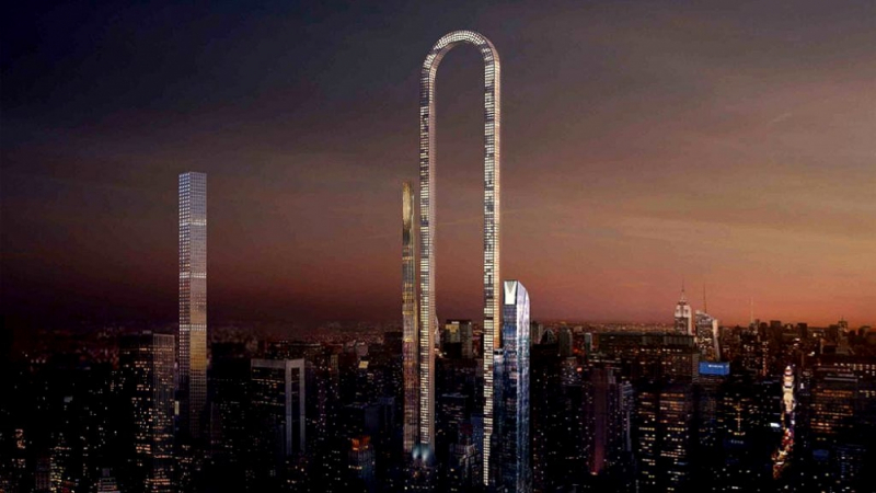 Строят най-странния в света небостъргач в Манхатън (ВИДЕО)
