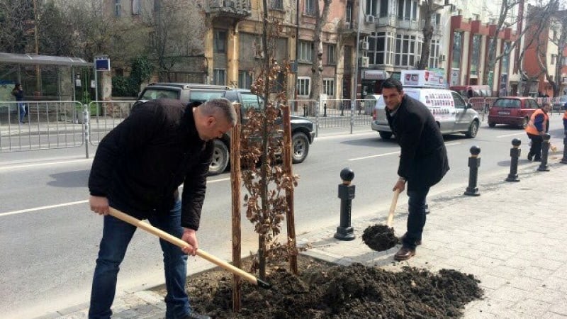 Вандали вилняха из Пловдив