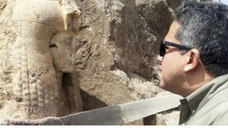 Статуя на бабата на Тутанкамон бе открита в Египет