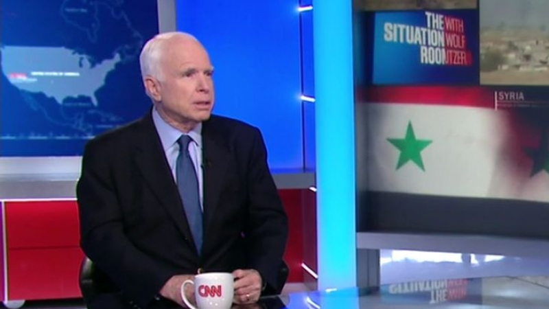 Джон Маккейн нахока Русия: Толкова лоши са, колкото и Асад (ВИДЕО)