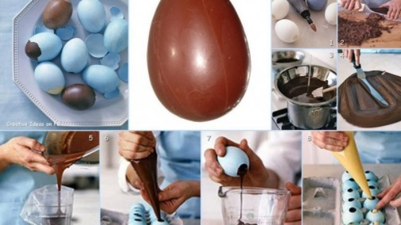 Едва ли сте опитвали нещо по-вкусно: Уникална рецепта за великденско шоколадово яйце 