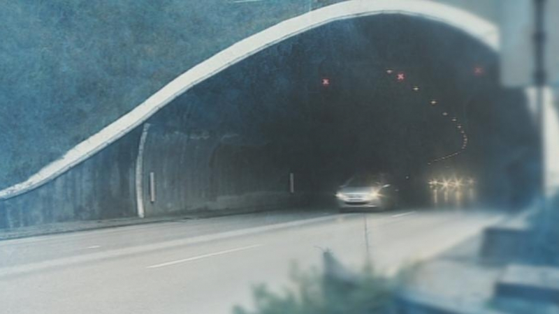 Много шофьори ще си спомнят случката в тунела "Витиня" вчера, а днес влизащите в София ще са с предимство