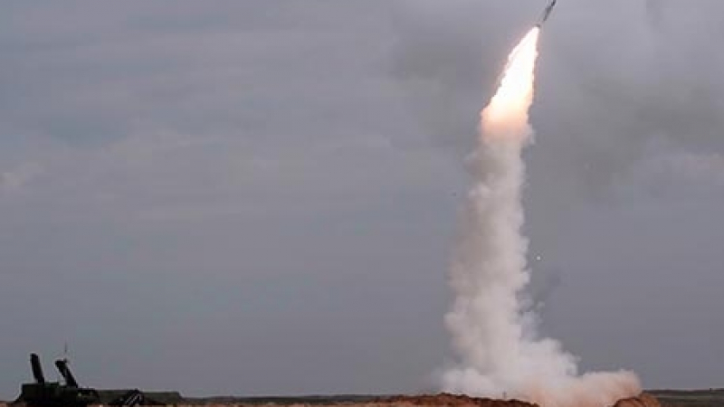 Огънят на „Триумф”: КАДРИ от пуска на ракетите на С-400