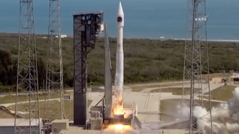 Ракетата Atlas V с кораба Cygnus отлетя към МКС (ВИДЕО)
