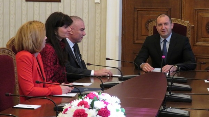 Шефката на парламентарната група на „Воля” Гергана Стефанова не отиде на срещата при президента 