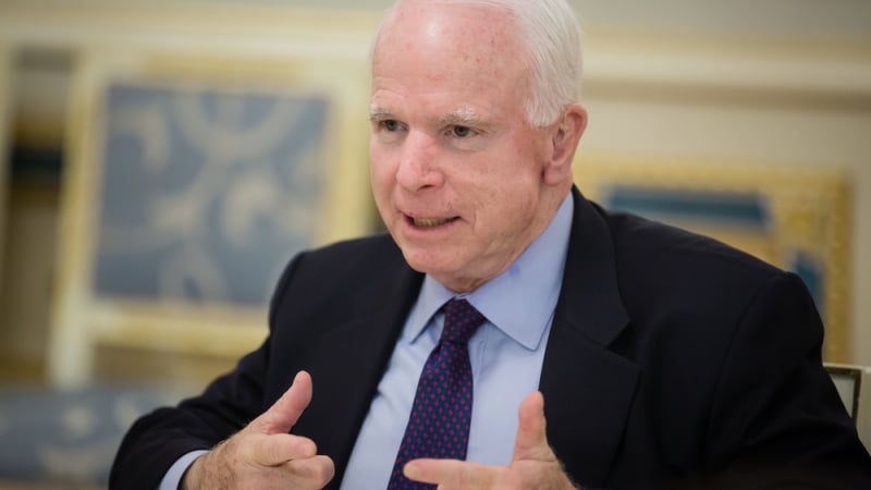 Сенатор Джон Маккейн си направи самокритика с важно заявление за разпада на Македония