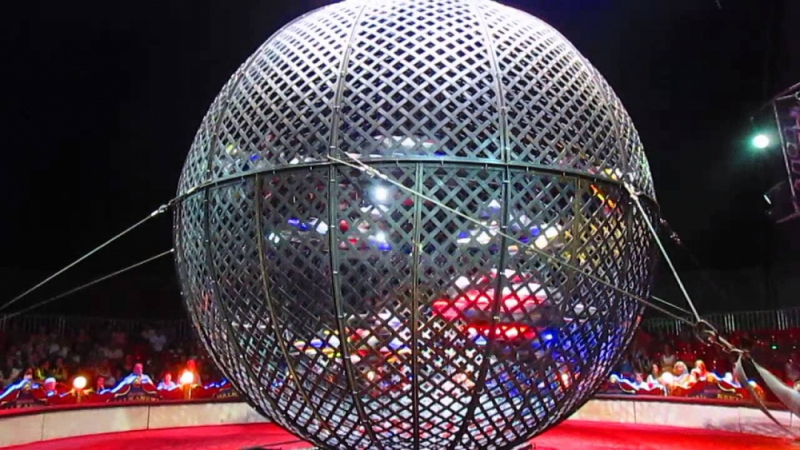 Инцидент в "Глобусът на смъртта" изправи на нокти публиката на цирк "Балкански"