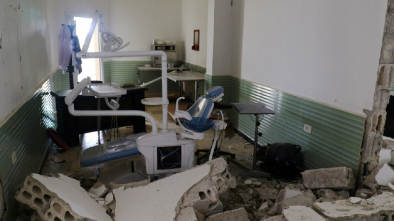 Родилен дом в Сирия е станал мишена на въздушен удар