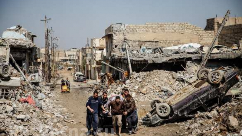 Заради огромните бойни загуби изравняват Западен Мосул със земята    