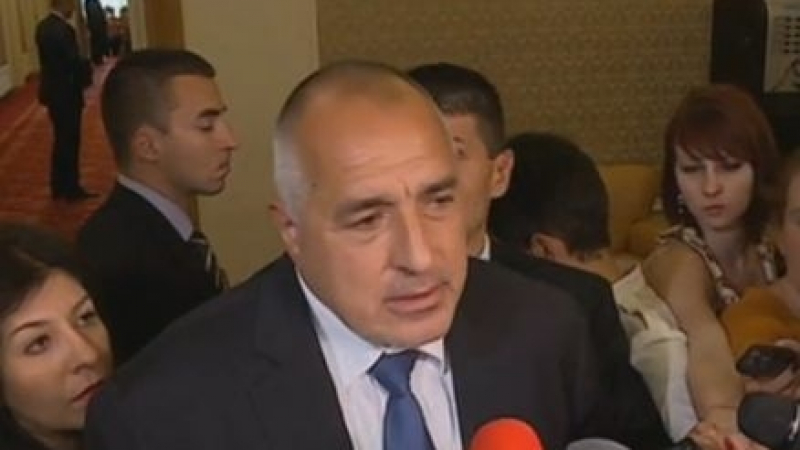 Първи думи на Борисов като министър-председател