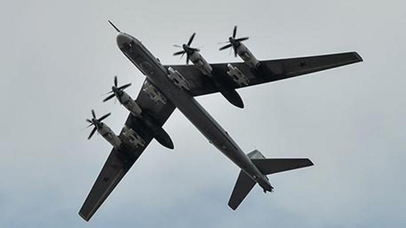 Руското МО разпространи ВИДЕО от полета на Ту-95, изплашил американците до Аляска