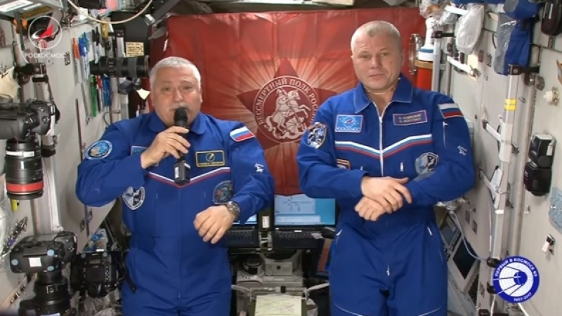 Поздрав от Космоса! Астронавти - ветерани с много силни думи за Деня на Победата (ВИДЕО)
