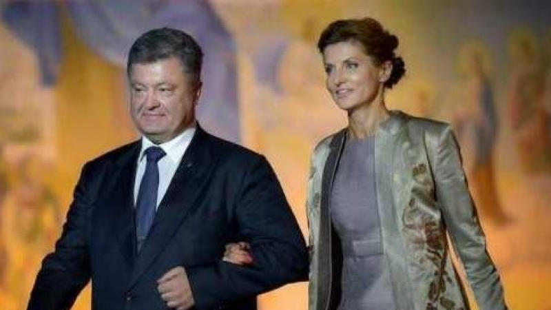 Нов позор за Украйна: Съпругата на Порошенко води физзарядка по телевизията (ВИДЕО)