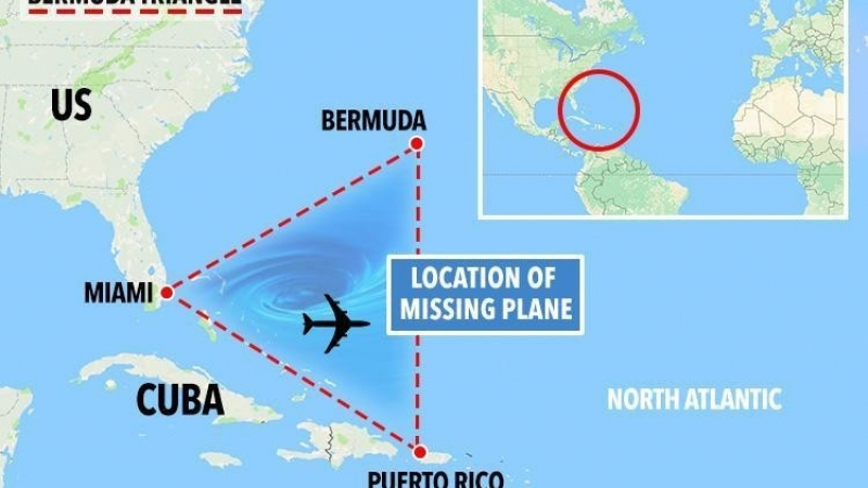 Още един самолет изчезна тайнствено в Бермудския триъгълник! (СНИМКИ)
