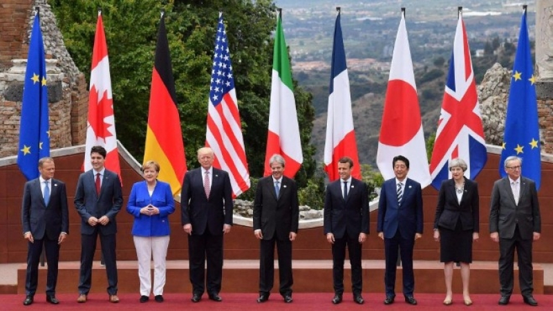 Лидерите на Г-7 подписаха обща декларация за борба с тероризма, САЩ се дърпа