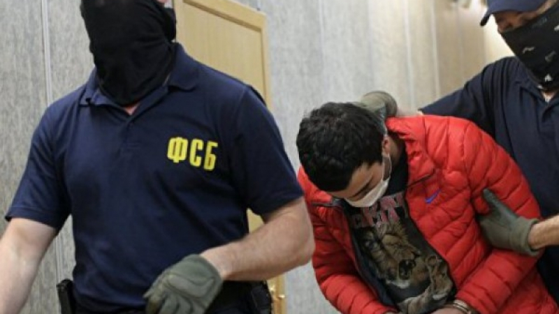 Един от задържаните терористи в Москва си призна