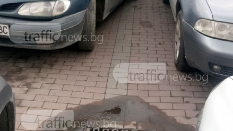 Уникална инженерна мисъл на паркинг в Пловдив (СНИМКИ)