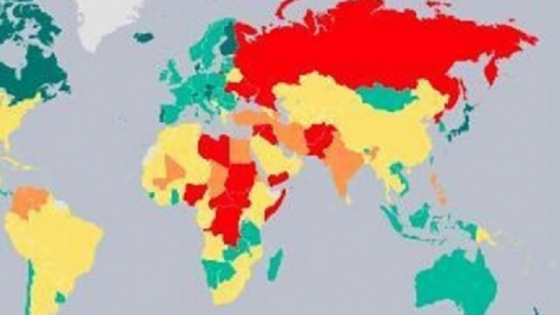 Най-миролюбива страна в света е Исландия, България е на 58-мо място!