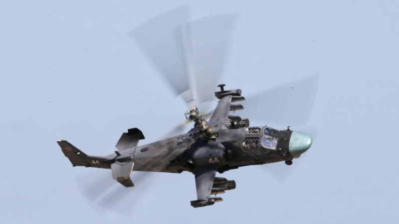 Русия ще модернизира вертолетите Ка-52 с отчитане на опита от Сирия  