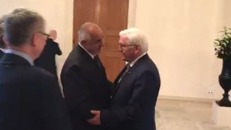 Борисов се среща с президента на Германия (СНИМКИ/ВИДЕО)
