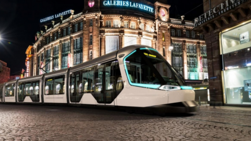 Супер модерен трамвай свързва Франция и Германия (СНИМКА)