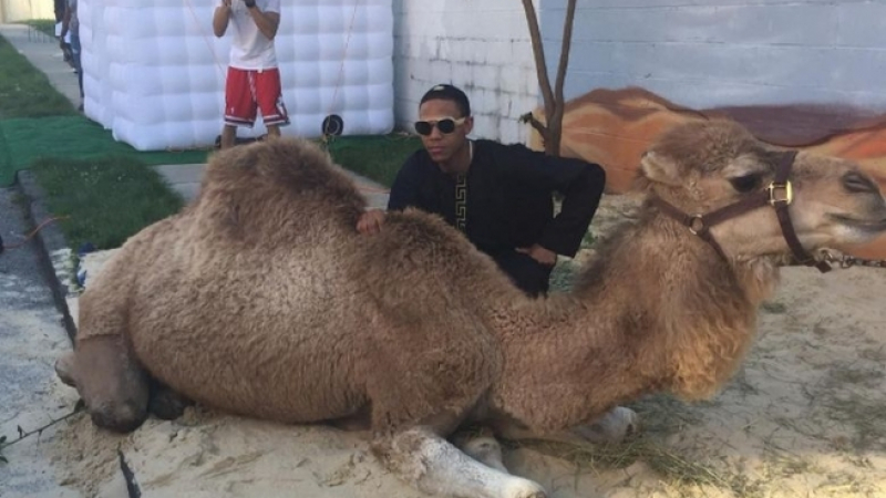 Майка се изръси с 25 000 долара за бала на сина си, купила камили и пясък (СНИМКИ)