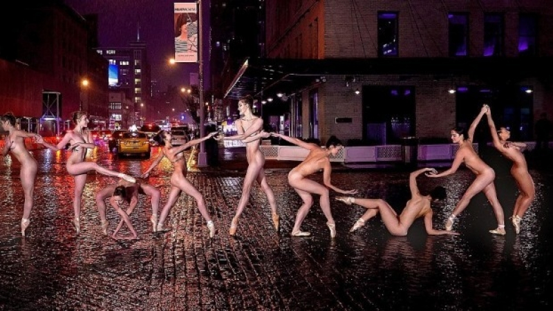 Хиляди балерини по света се съблякоха за грандиозна, гола фотосесия (СНИМКИ 18+)