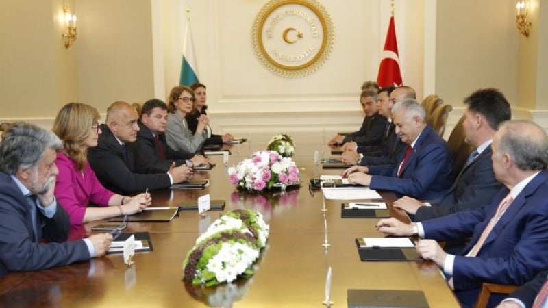 КАДРИ от пленарно заседание на Борисов с турската делегация (ВИДЕО)