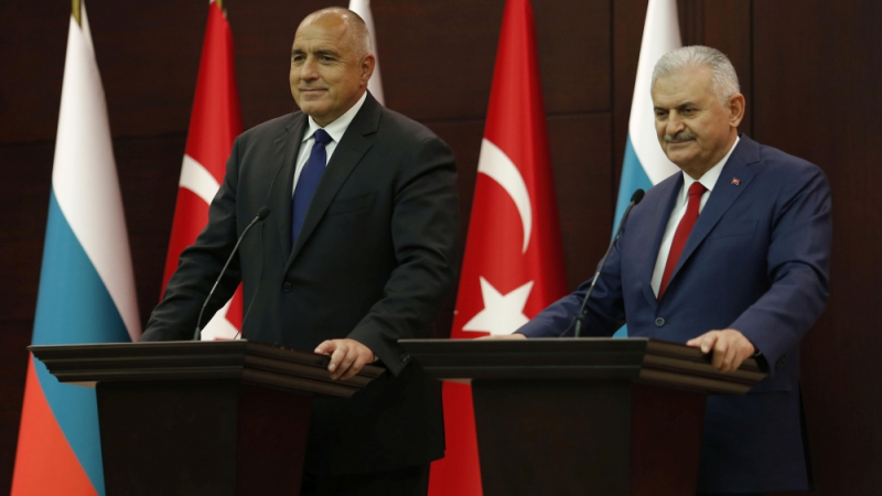 Ексклузивно в БЛИЦ! Първи думи на турския премиер към Борисов (ВИДЕО)