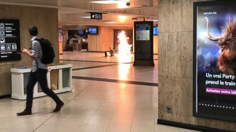 Атентаторът от централната гара в Брюксел е починал
