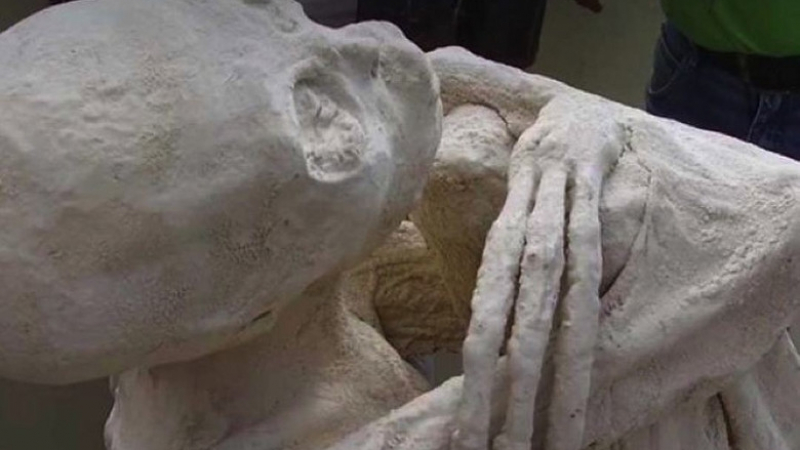 Компютърна томография установи, че намерената мумия на извънземно в Перу е на 2500 години