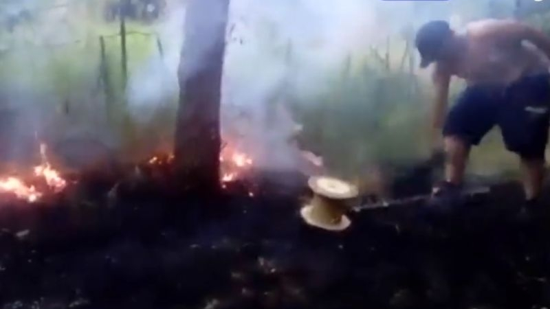 Пожар лумна зад блок в Пловдив, но това, което последва, направи едно 11-годишно момче герой (ВИДЕО)