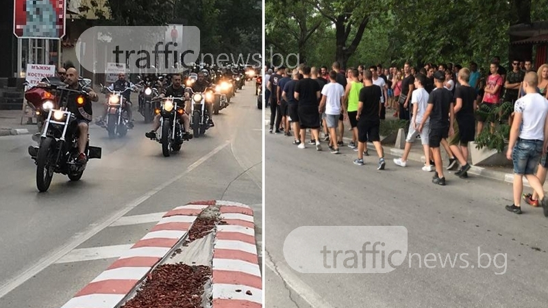 3000 души се вдигнаха на бунт в Асеновград! Първи СНИМКИ от протеста срещу ромите биячи