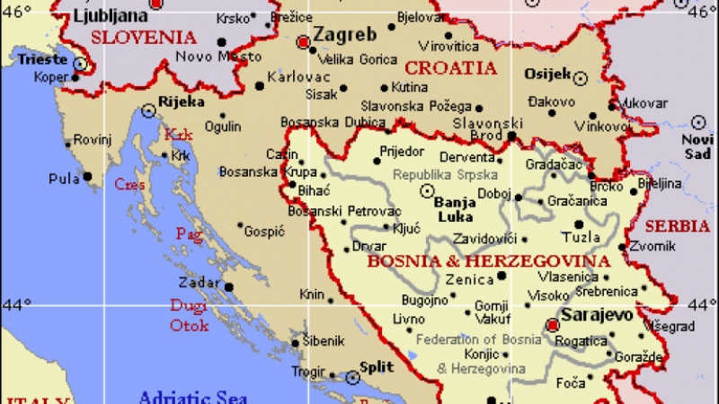 Напрежението на Балканите расте: Лютата битка между Словения и Хърватия за територия остава