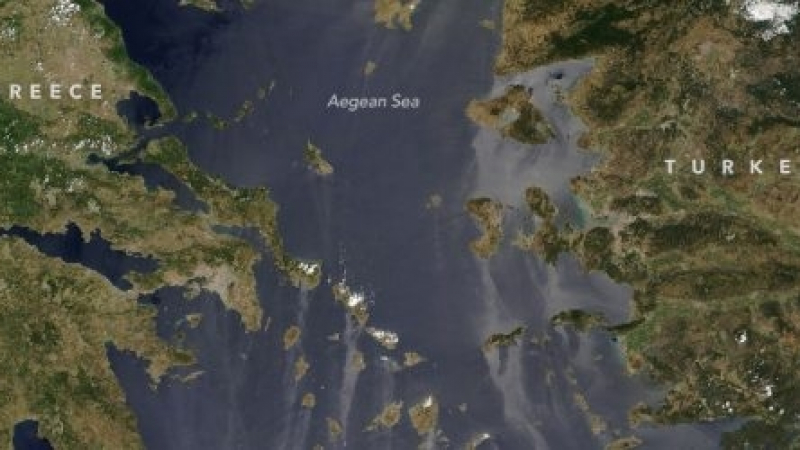 Сателит на НАСА направи зашеметяващи СНИМКИ на Егейско море