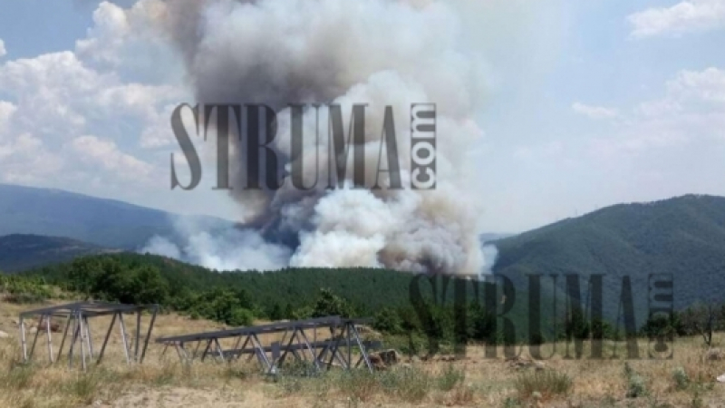 Ужасът край Стара Кресна продължава, очакват хеликоптер (СНИМКИ)