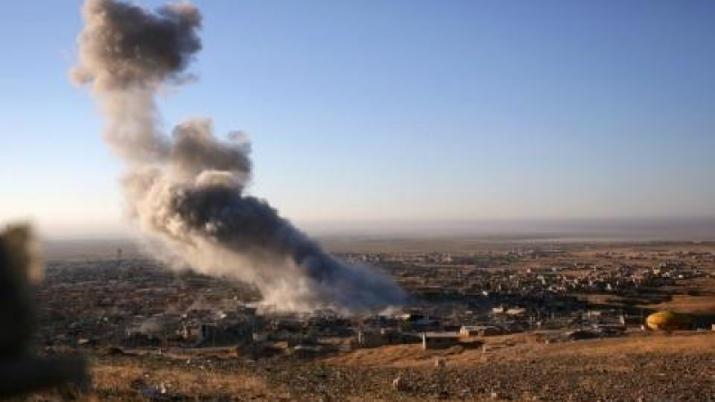 Авиоудар на американската коалиция срещу затвор в Ракка погуби десетки